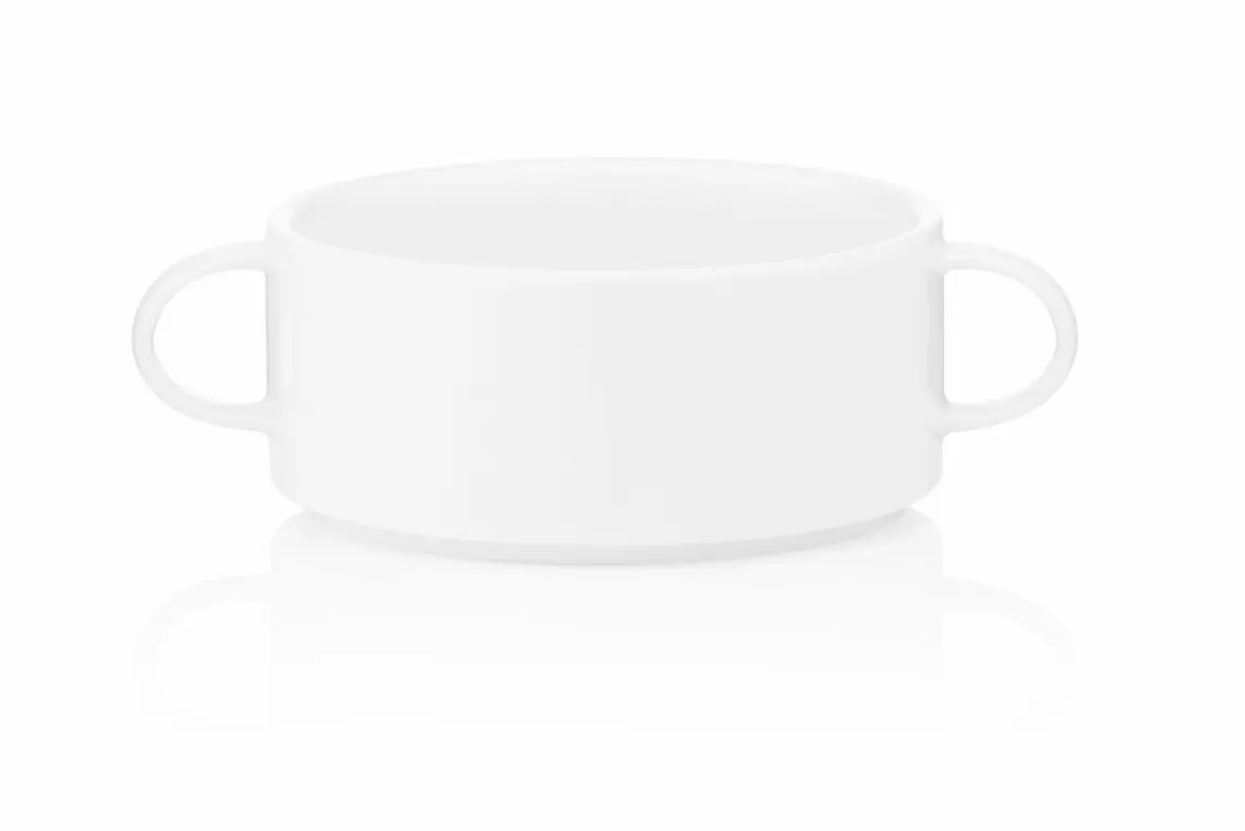 Ardesto Soup bowl Prato, 10.9cm, 300ml, porcelain, white