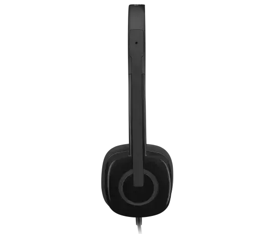 Logitech, H151 Stereo Headset Black