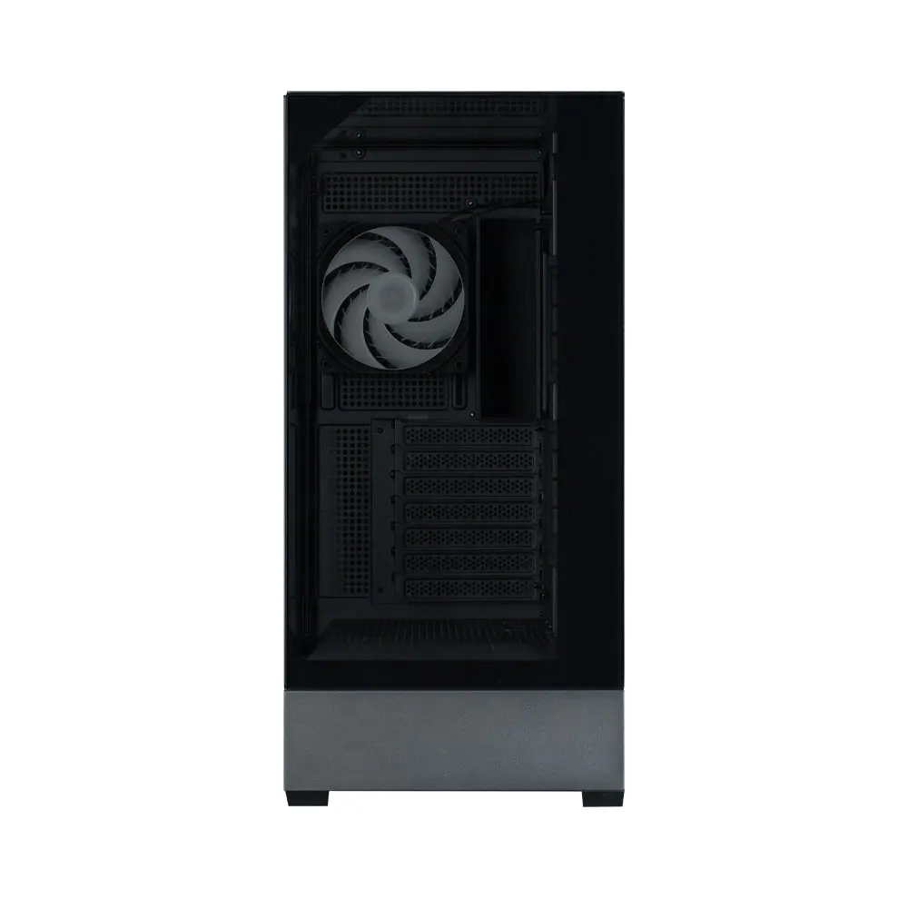 ქეისი Zalman PC case P40 Prism without PSU, 2xUSB3.0, 1xUSBType-C, 1x120mm ARGB, VGA 420mm, LCS ready, TG 3x Panels, ATX, black
