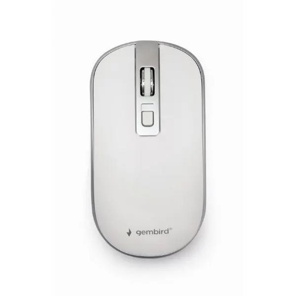მაუსი Gembird MUSW-4B-06-WS Wireless White/Silver