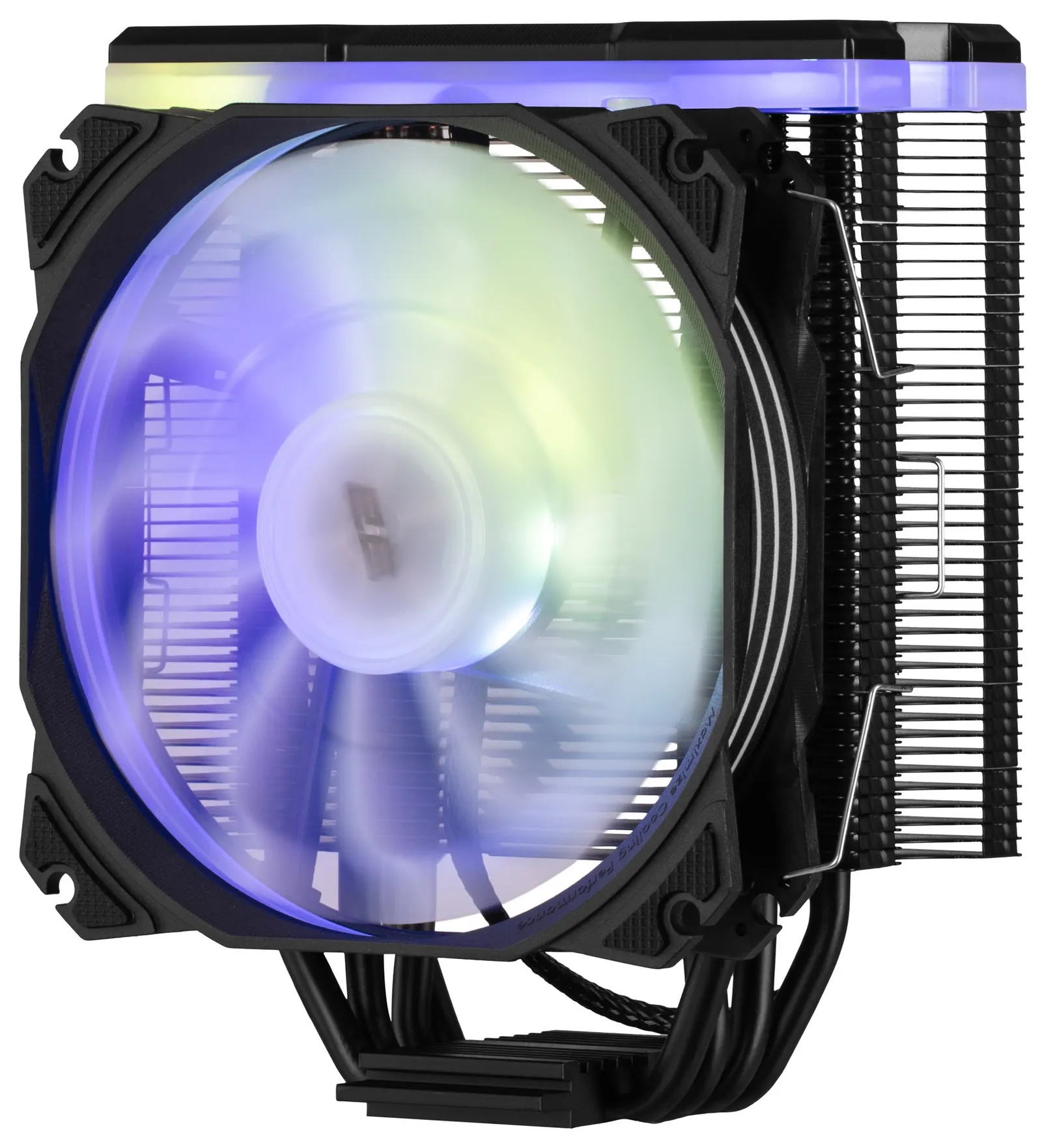 ქულერი 2E GAMING CPU cooler Air Cool AC120D4TC-ARGB, LGA1700, 1366, 1200, 115x, AM5, AM4, AM3, AM3+, AM2, AM2+, FM2, FM1, 4pin PWM, 3pin +5VARGB, TDP 180W