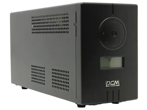 POWERCOM, Inverter, INF-3000AP, 3000VA/1800W, Offline/Standby, 2xSchuko, 208-240VAC, 36V65Ah, USB, Sinewave, Tower,Black.
