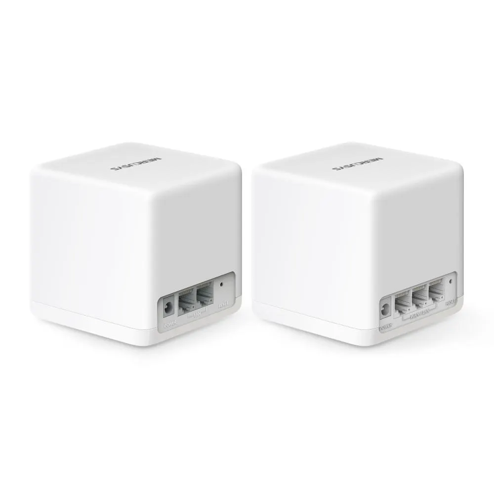 MERCUSYS, Halo H60X(2-Pack), AX1500 Whole Home Mesh Wi-Fi System