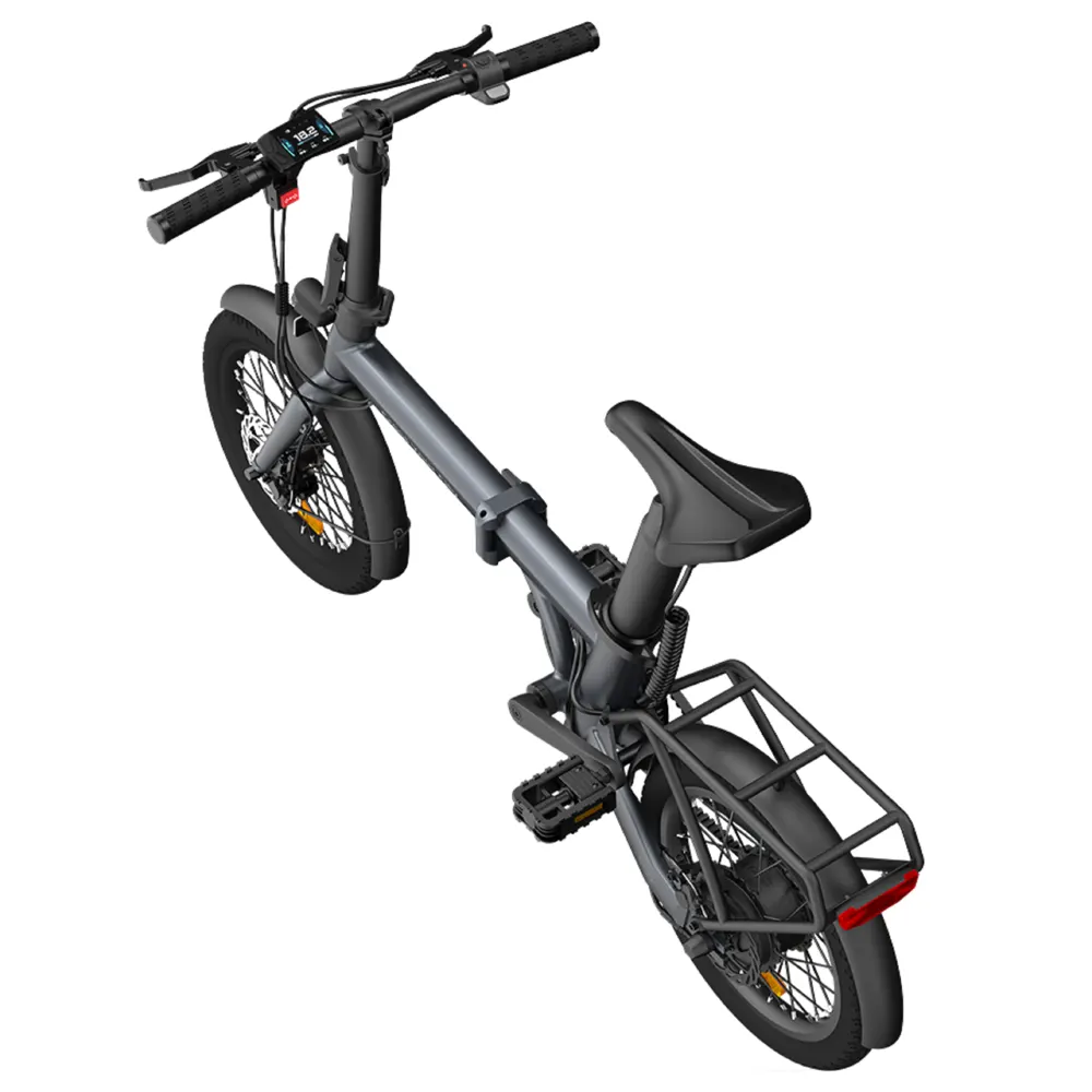 ADO Eco 16, 350W, Smart APP, Folding Electric Bike, 25KM/H, Grey
