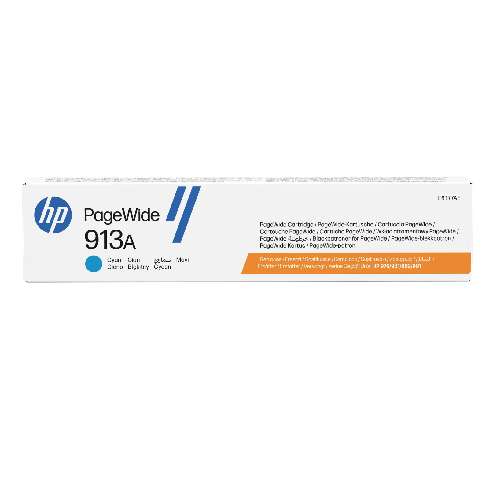 HP 913A Cyan Original PageWide Cartridge