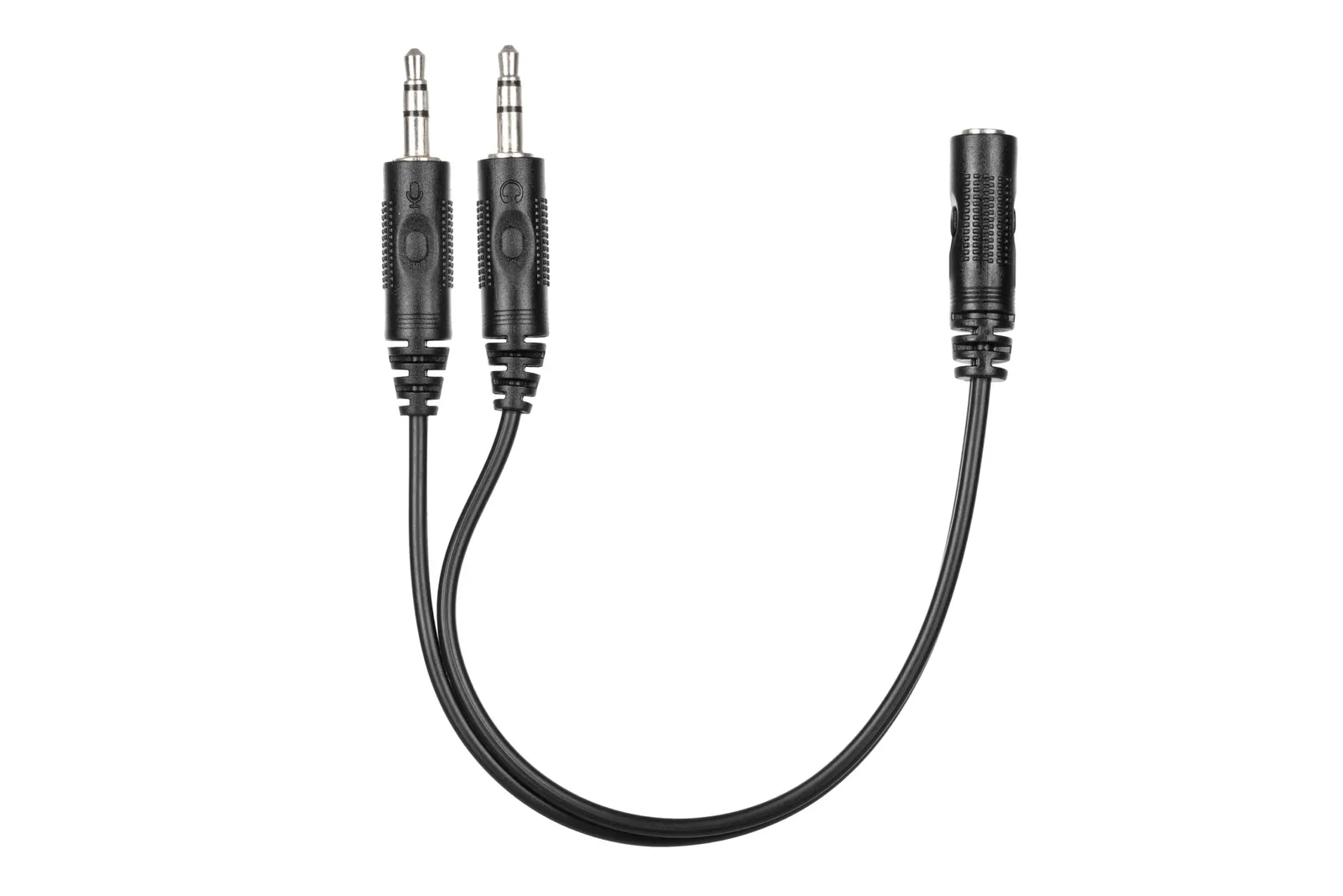 2E PC headset stereo On-ear CH12 mini-jack, omni-mic, 1.2m, black