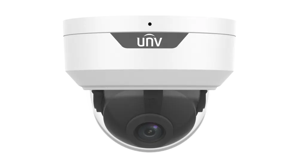 IP კამერა - 8მპ, 2.8მმ, Dome, IK10, Mic, SD, ANR, UMD, Uniview IPC328LE-ADF28K-H