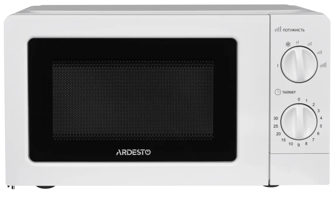 მიკროტალღური ღუმელი Ardesto GO-S723W mechanical microwave oven