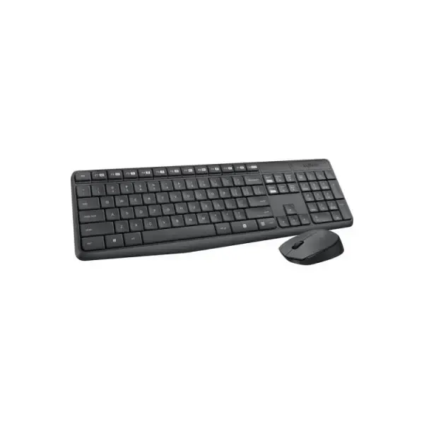 MK235, LOGITECH, Keyboard, Wireless Combo, GREY.