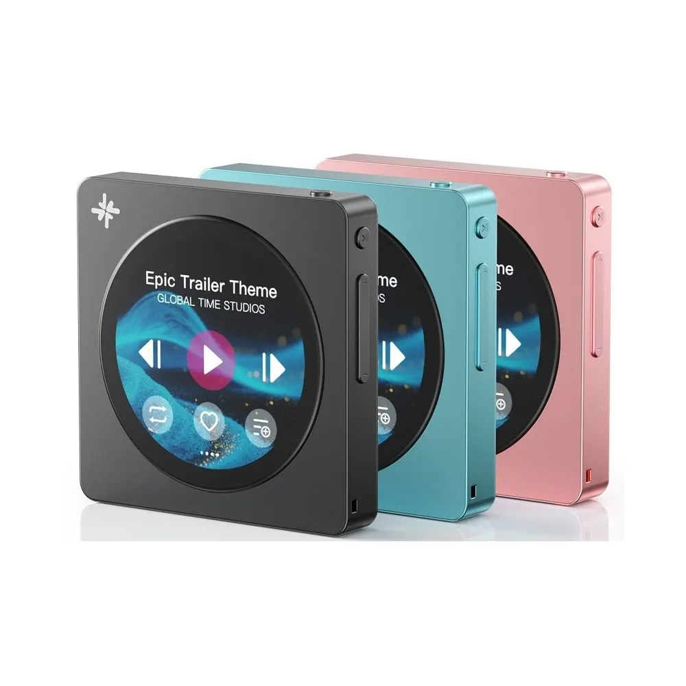 Hi-Res აუდიო პლეერი FiiO SNOWSKY DISC F5381D HiFi Music Player, Dual DAC Digital Audio Player, Bluetooth 5.4 LDAC, Touchscreen Black