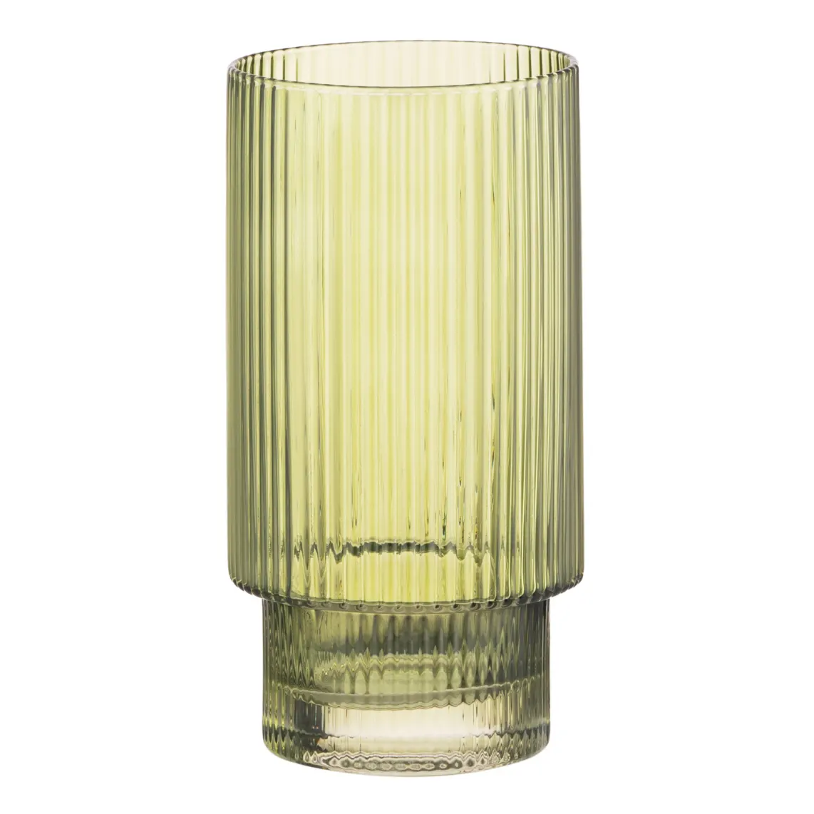 Ardesto Long glasses set, 380ml, 2pcs, glass, green