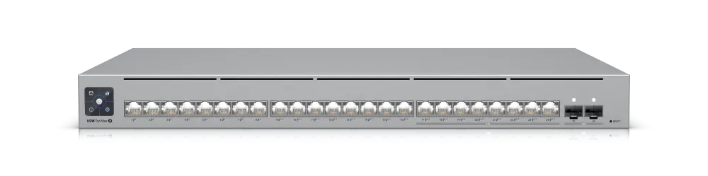 მართვადი PoE სვიჩი - Pro Max 24 PoE, Ubiquiti USW-Pro-Max-24-PoE-EU