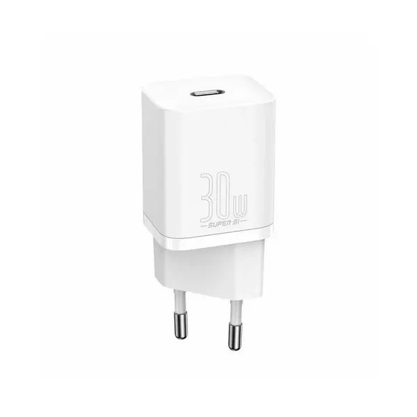 დამტენი Baseus Super Si Charger 30W White