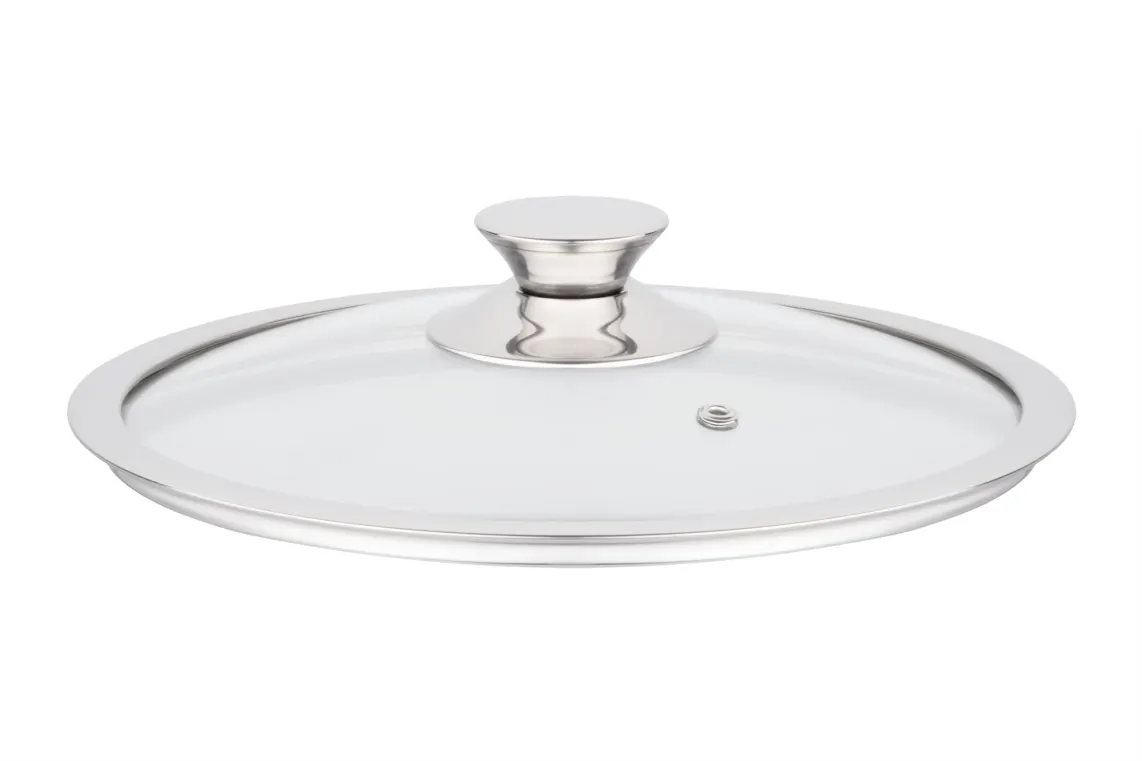 სახურავი Ardesto Lid Gemini, 22cm, heat-resistant glass, stainless steel