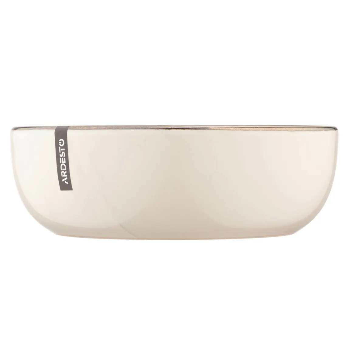Ardesto Soup plate Marmo, 19cm, ceramics, beige