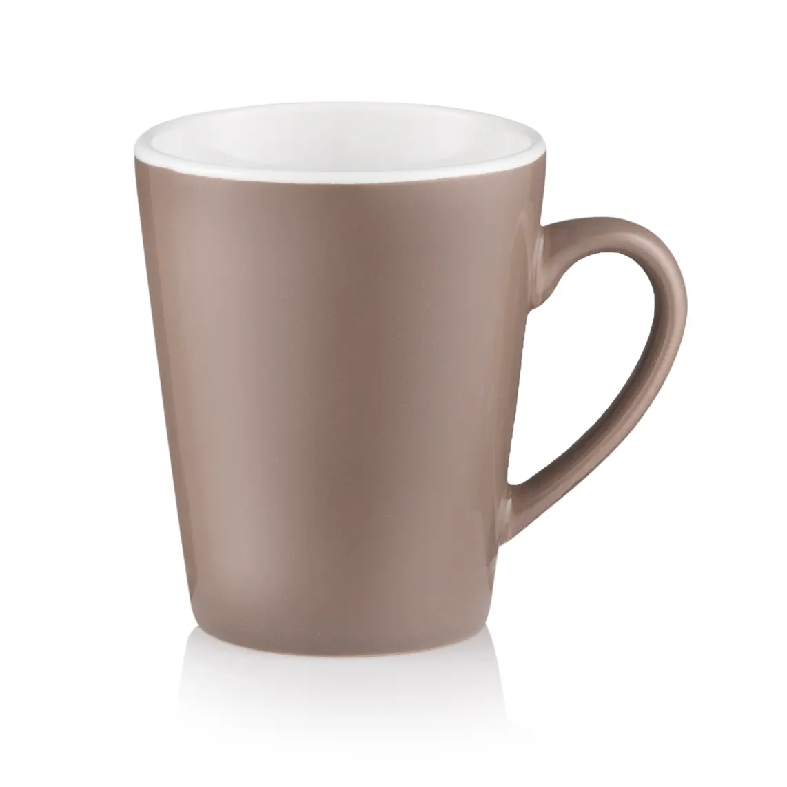 კათხა Mug ARDESTO Mario, 240ml, ceramics, brown