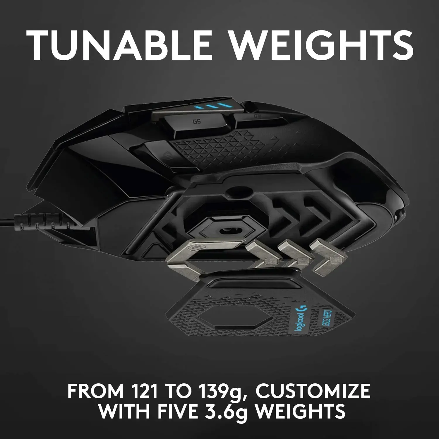 logitech, G502 HERO, (RGB) Mouse Black