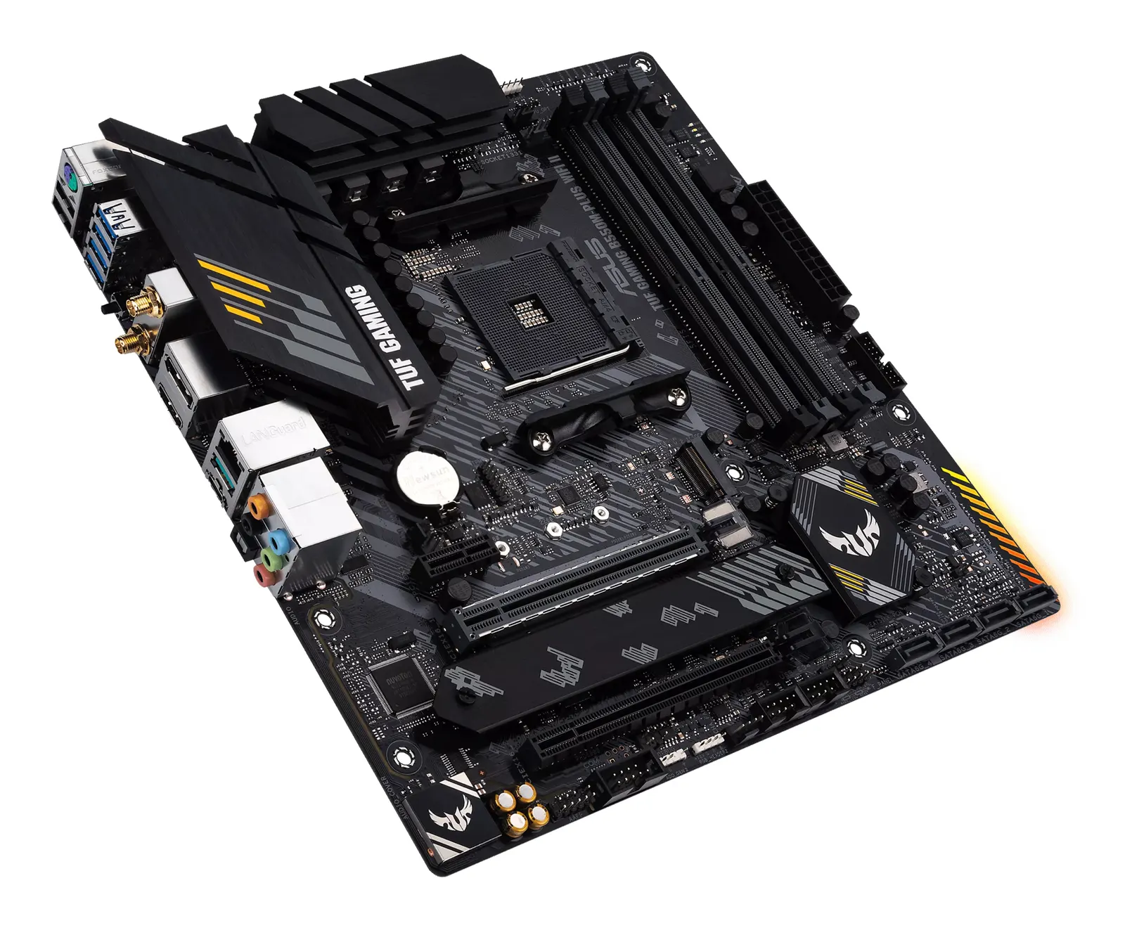 დედაპლატა ASUS Motherboard TUF GAMING B550M-PLUS WIFI II sAM4 B550 4xDDR4 M.2 HDMI DP Wi-Fi BT mATX