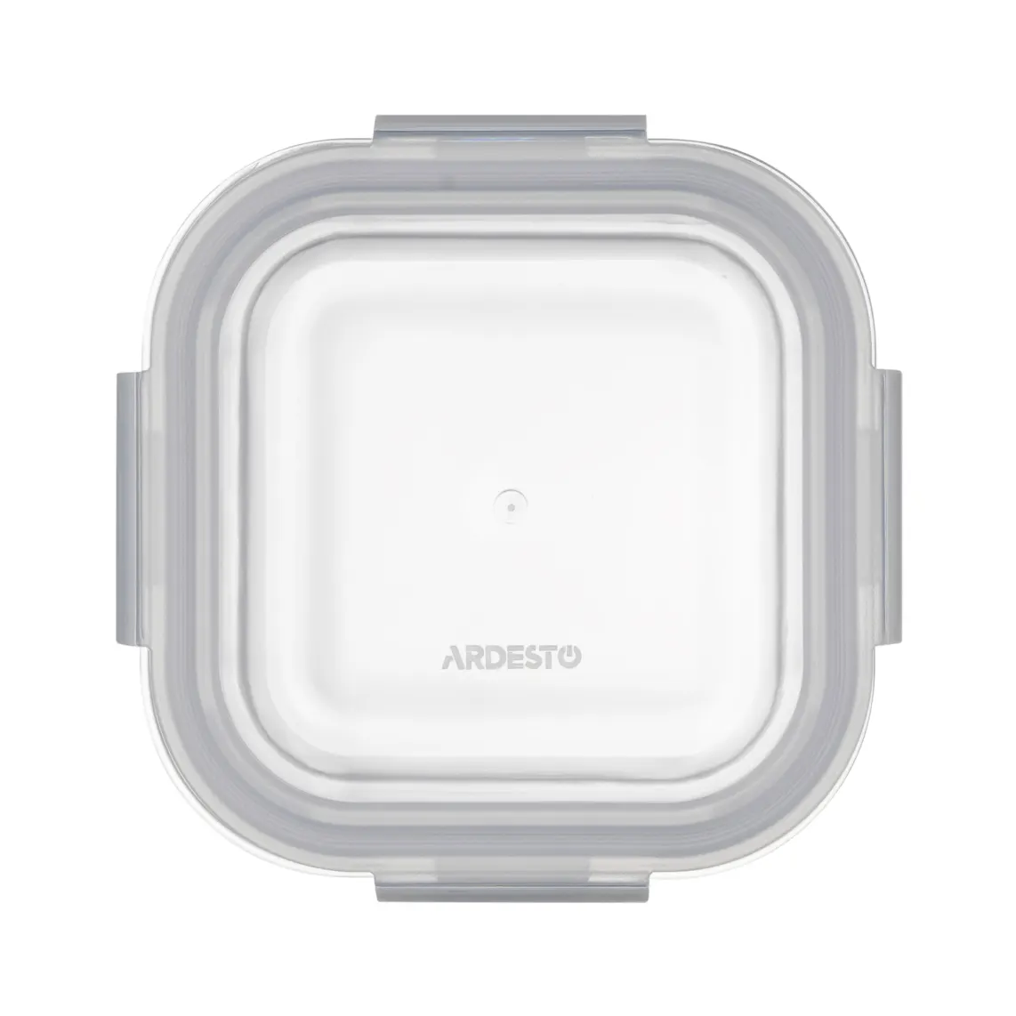 Ardesto Food storage container Gemini 0.5l, borosilicate glass, plastic, square, transparent