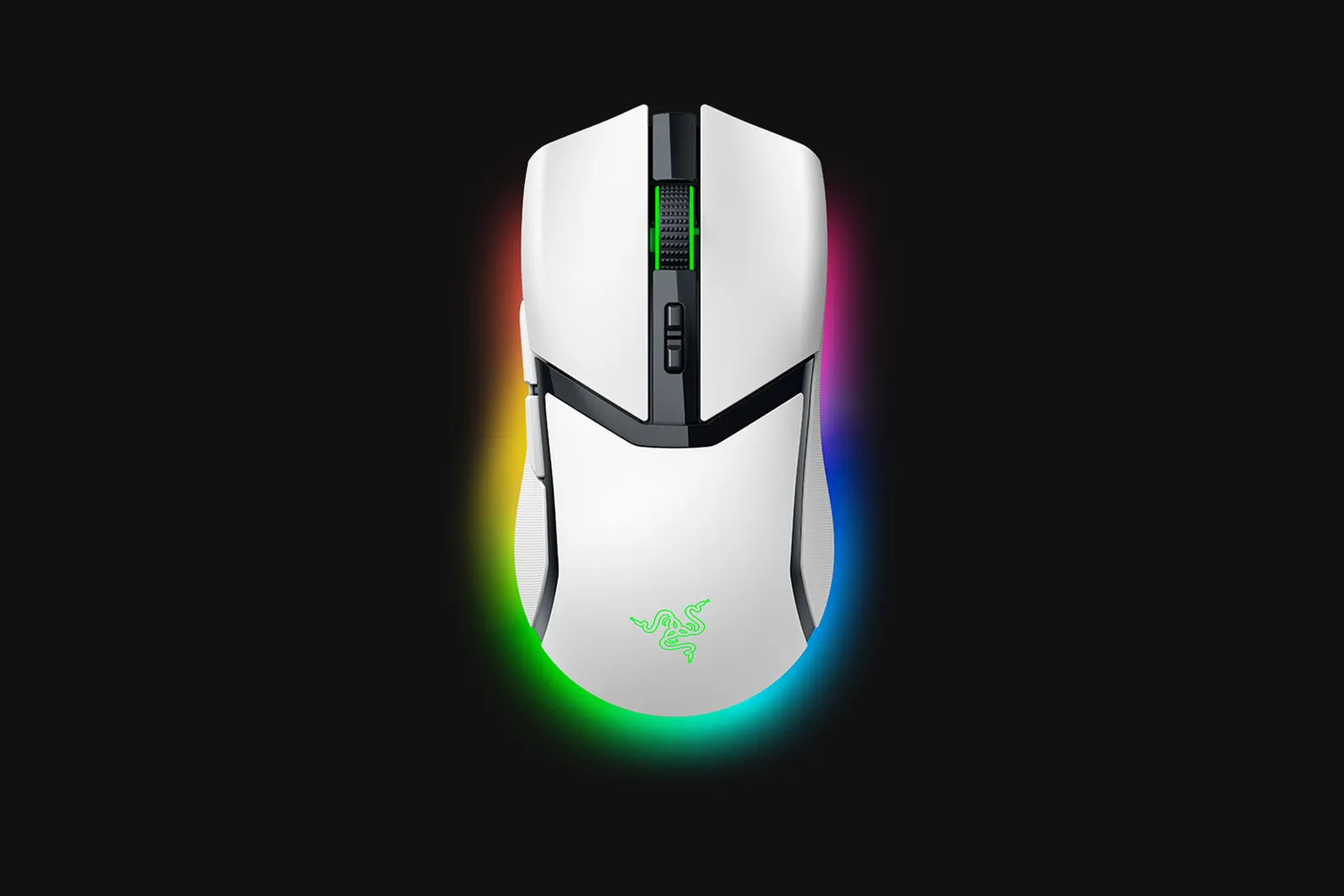 მაუსი Razer Mouse Cobra Pro, RGB, USB-A/WL/BT, white