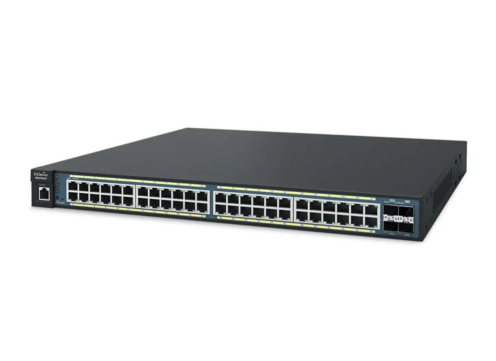 Wireless Management 50AP 48-port GbE PoE.at Switch 410W 4SFP L2 19i