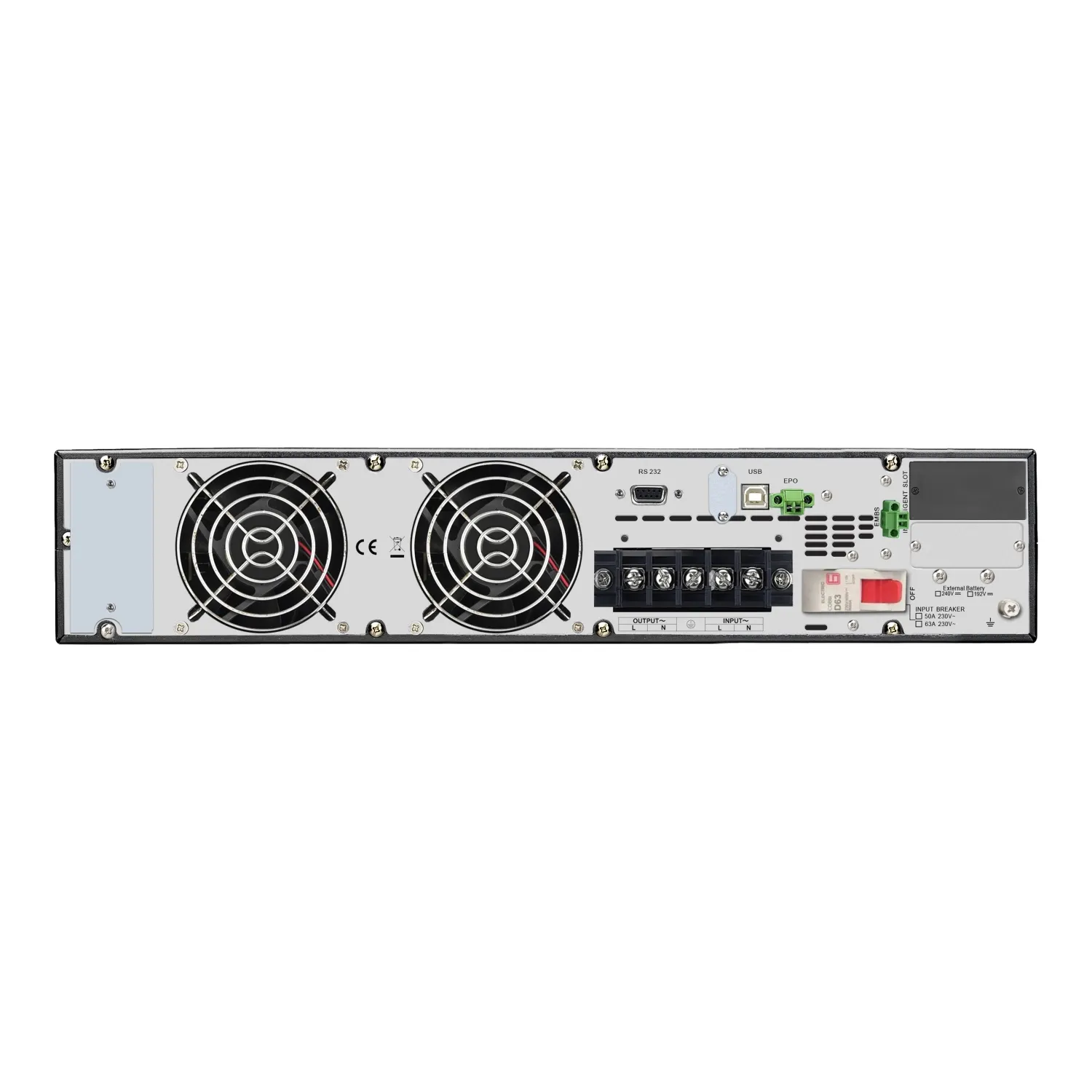 On-Line ტიპის UPS APC Easy UPS On-Line SRV RM 10000VA 230V ,with RailKit, External Battery Pack