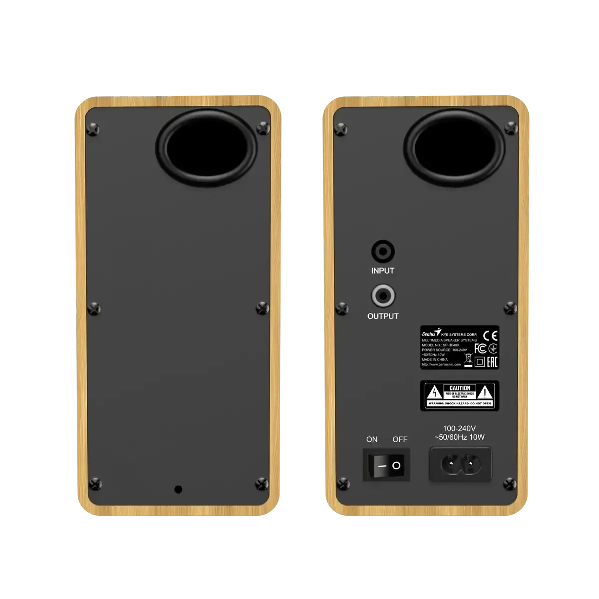 Genius, SP-HF400 Speaker Pine Wood