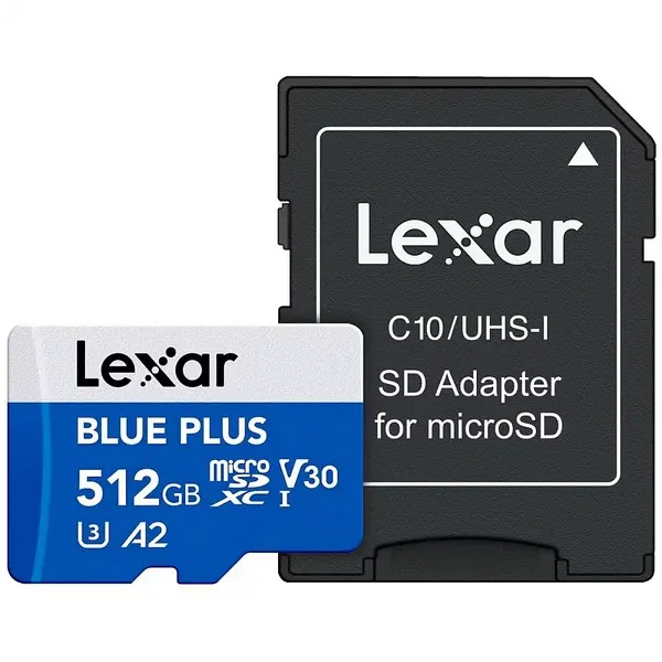მეხსიერების ბარათი Lexar Blue Plus 512GB SDXC
