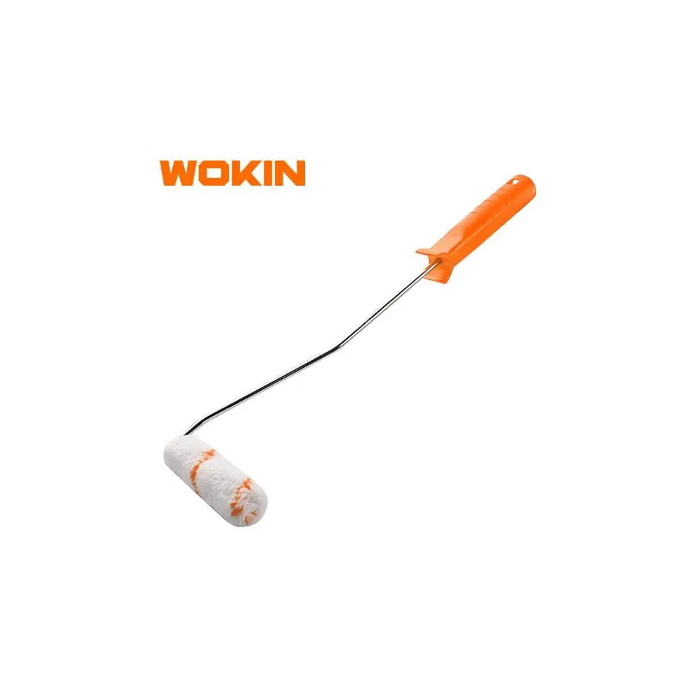 სამღებრო ლილვაკი Wokin 352204, 4", Paint Roller, Orange/White"