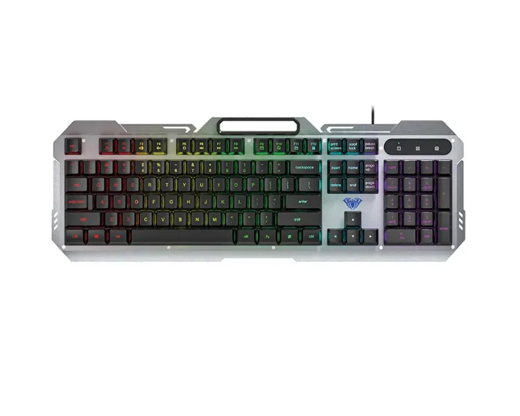 კლავიატურა AULA F2023 Wired USB Membrane Gaming Keyboard Black
