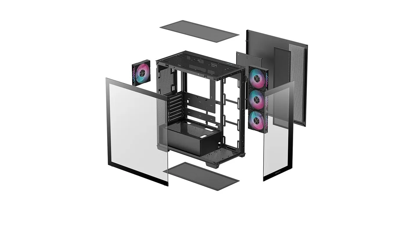 ქეისი Deepcool, CG580 4F V2, Case Black