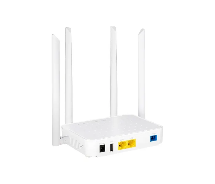 xPON ONU, 1 GPON/EPON port, 2x 1GE, WiFi ac, BDCOM GP1705-2G