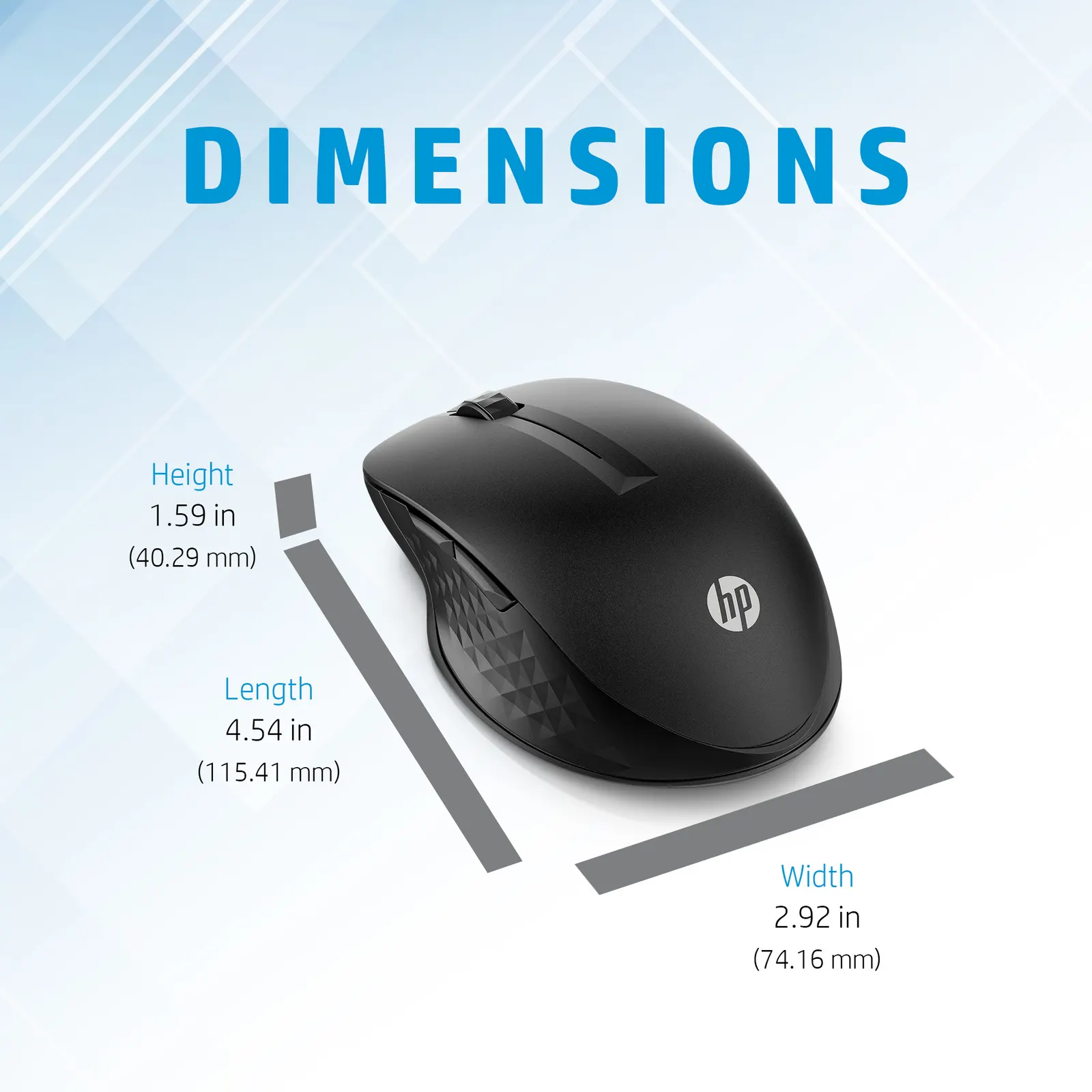 HP 430 Multi-Device Wireless Mouse EURO