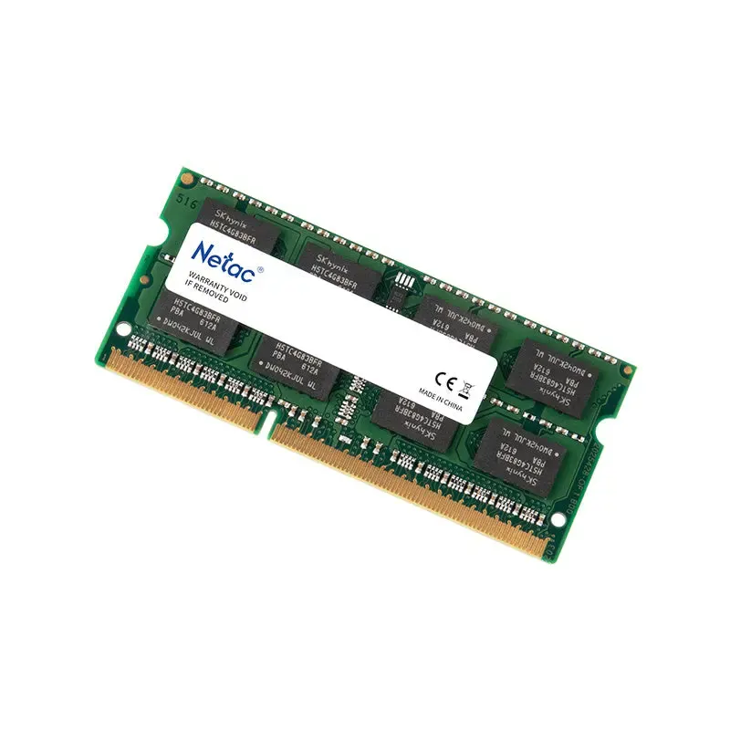 ოპერატიული მეხსიერება Netac, Basic RAM 8GB DDR3 L-1600 204-Pin C11 SODIMM.
