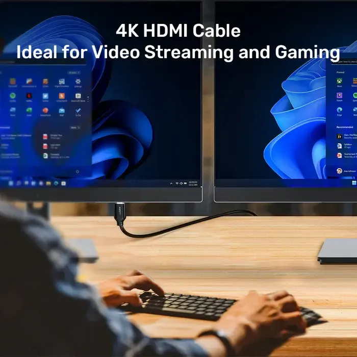 C11079BK-5M UNITEK 5M, HDMI 2.0 Male to Male Cable