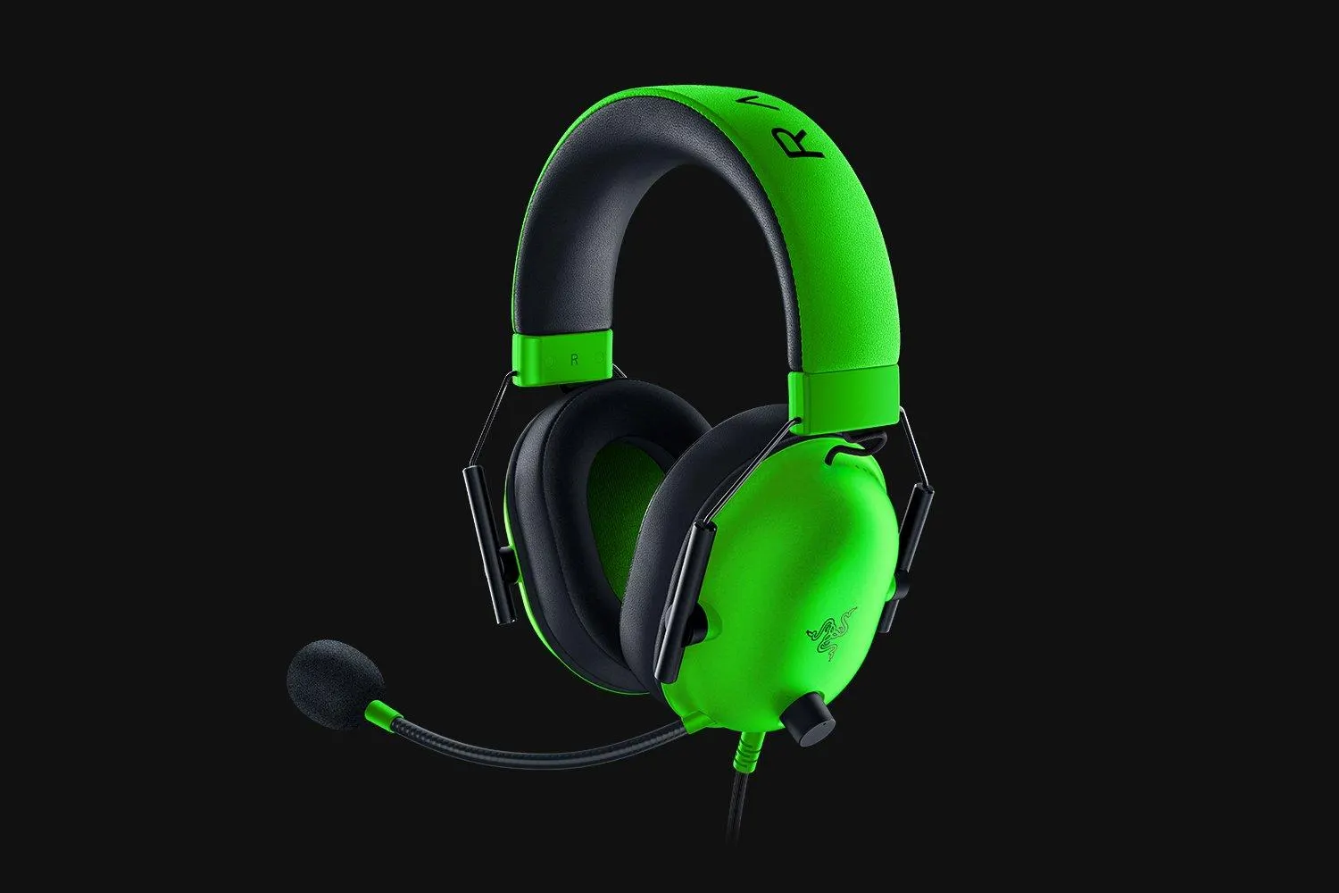 Razer, BlackShark V2 X, Gaming Headset Green