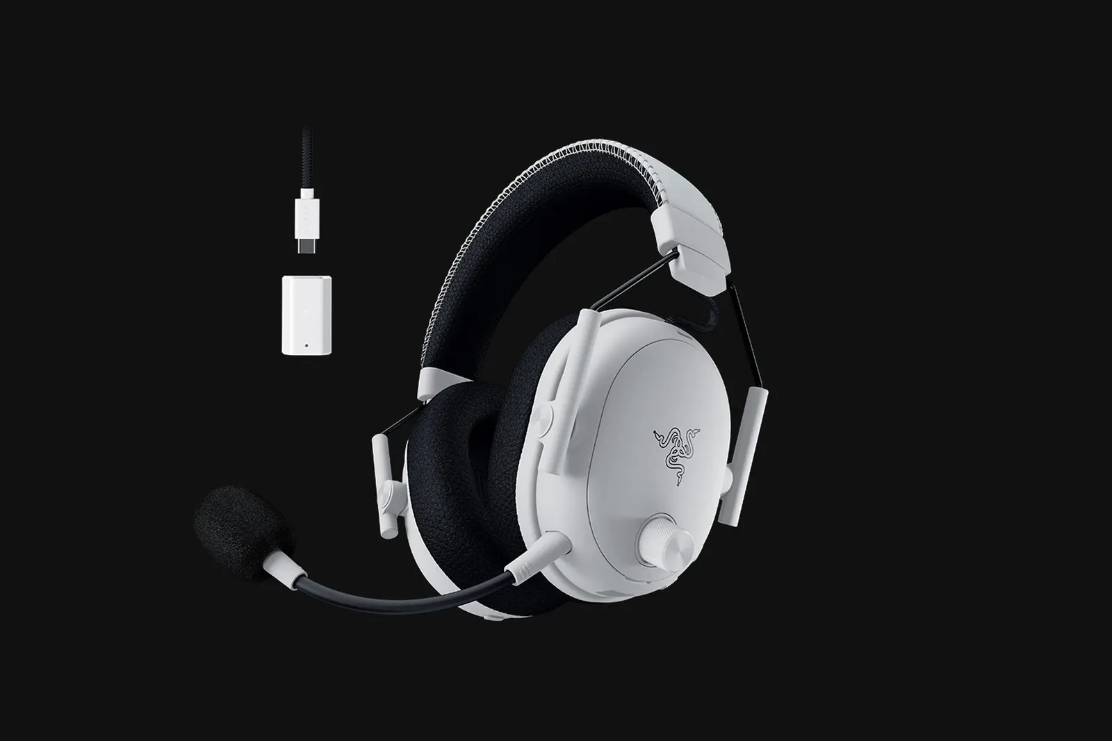 ყურსასმენი Razer Headset BlackShark V3 Pro, WL, white