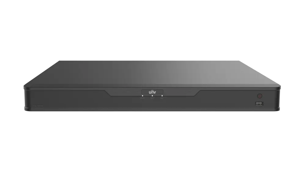 16 არხიანი IP ჩამწერი NVR - 4 მყარი დისკი, Uniview NVR304-16B-IQ