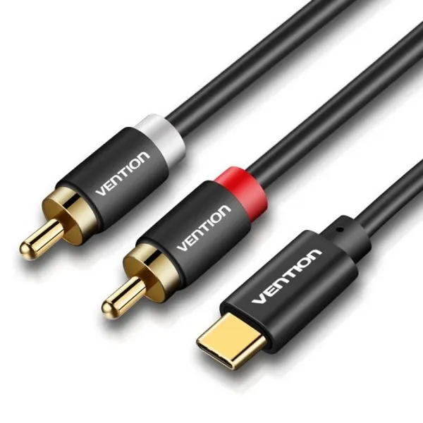 აუდიო კაბელი VENTION USB Type-C to 2RCA Cable 1.5M