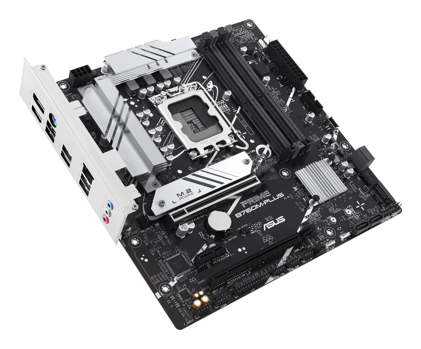 ASUS Motherboard PRIME B760M-PLUS s1700 B760 4xDDR5 M.2 HDMI DP mATX