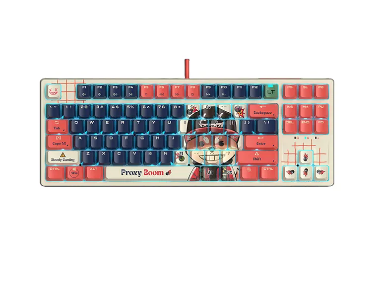 კლავიატურა A4tech Bloody AT87 Alpha Optical Switch Keyboard Proxy Boom