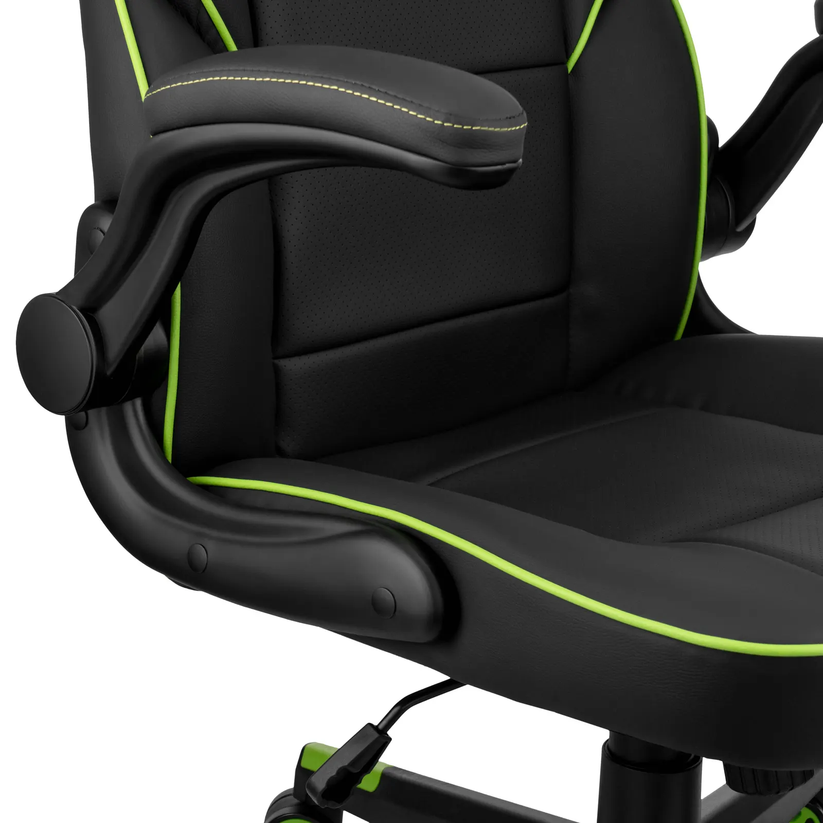 გეიმერული სავარძელი 2E GAMING Chair HEBI Black/Green