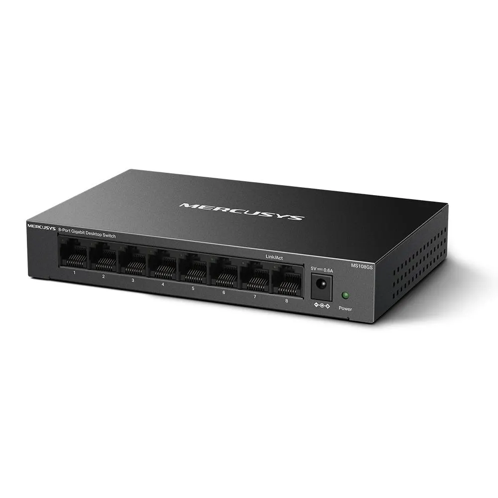 სვიჩი MERCUSYS, MS108GS, Switch
