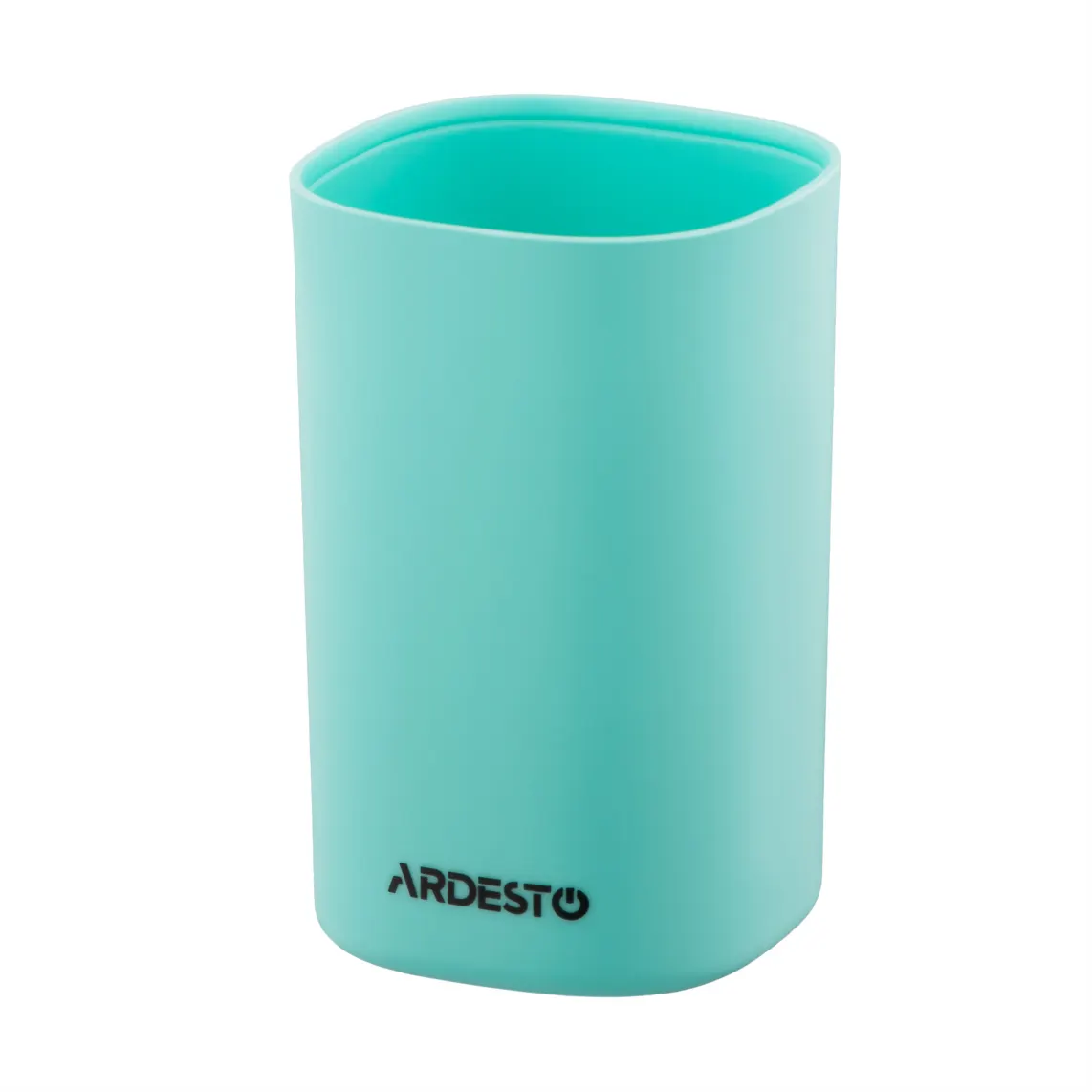 ARDESTO Bathroom set Vigor 380ml, 3 items, polypropylene, blue