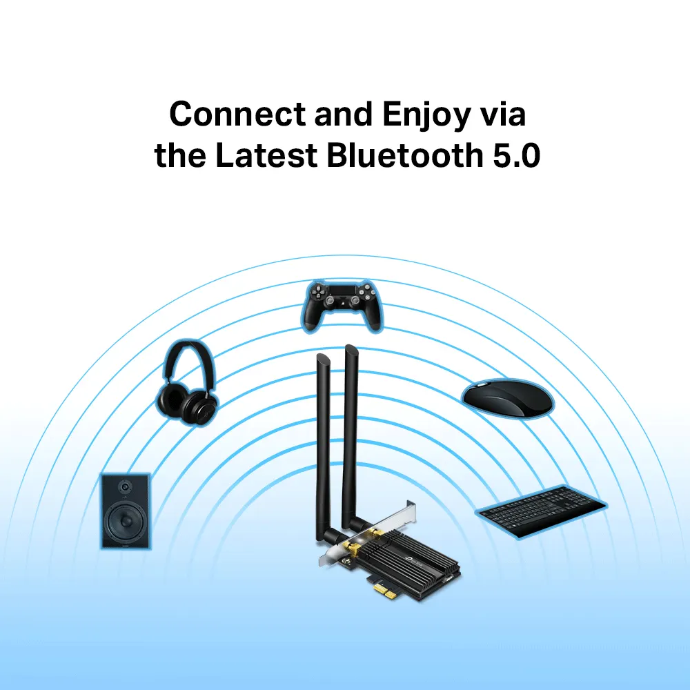 ქსელის ბარათი TP-Link Archer TX50E Wi-Fi Bt PCIe