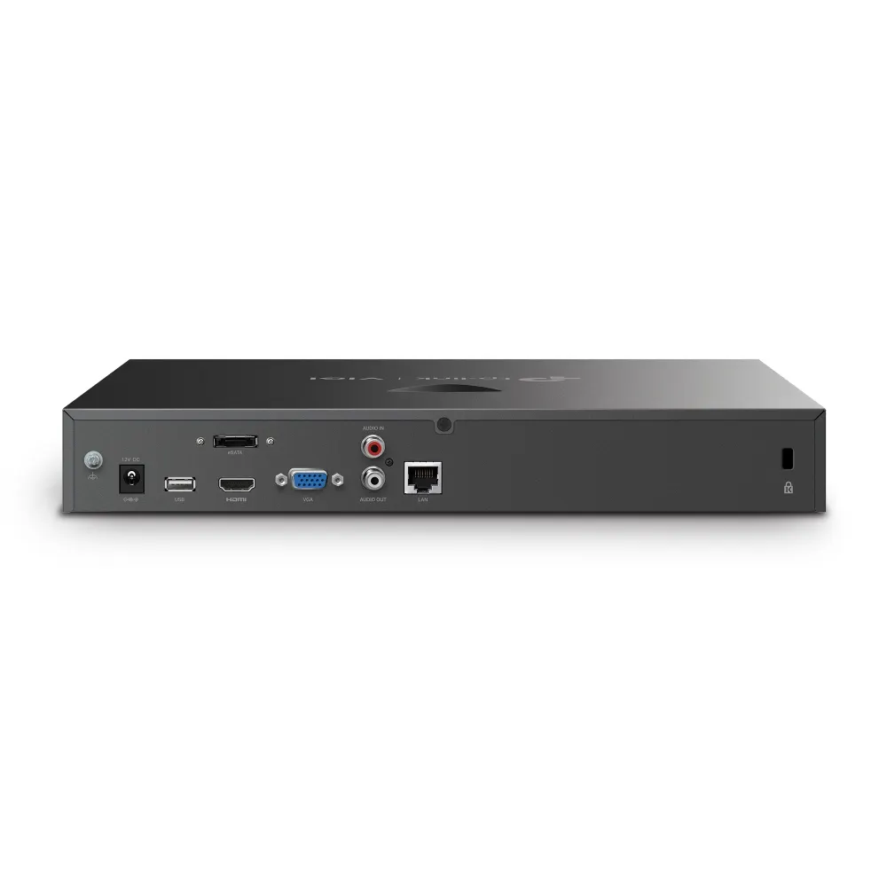 IP კამერა TP-Link VIGI 16 Video Recorder - 16-Channel IP Video Input, Incoming Bandwidth: 80 Mbps, Outgoing Bandwidth: 60 Mbp, 2 SATA slot up to 16TB per HDD, Decoding Format: H.265+/H.265/H.264+/H.264
