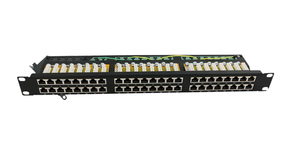 CAT5e FTP PATCH PANEL 2U, NEX PP-CAT5e-FTP-48-2U