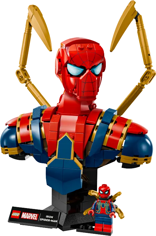 კონსტრუქტორი LEGO Super Heroes Iron Spider-Man Bust 76326