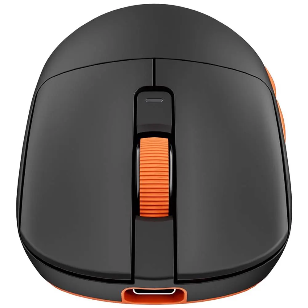 Royal Kludge RK M30 Gaming Mouse Wireless, 2.4GHz, Bluetooth, USB Black Orange