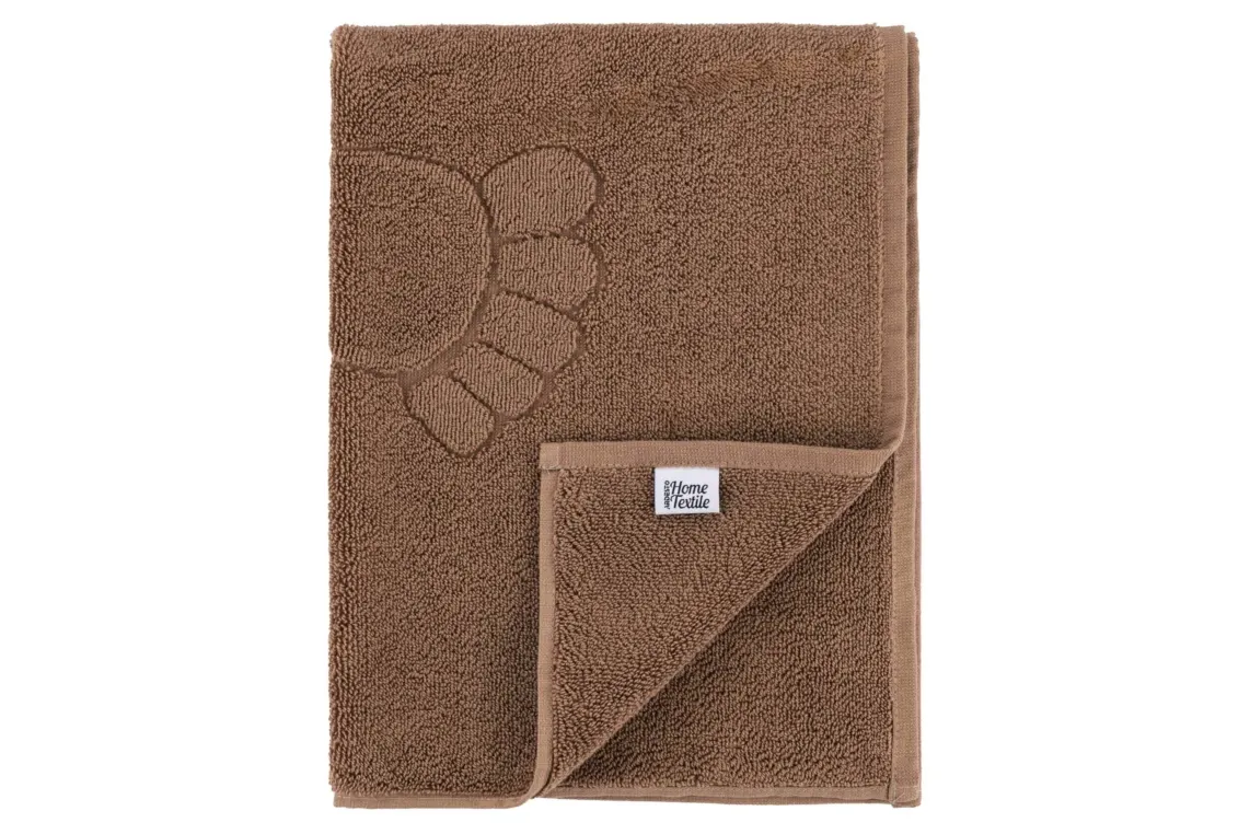 პირსახოცი Ardesto Terry towel for feet Benefit, 50x70cm, 100% cotton, brown